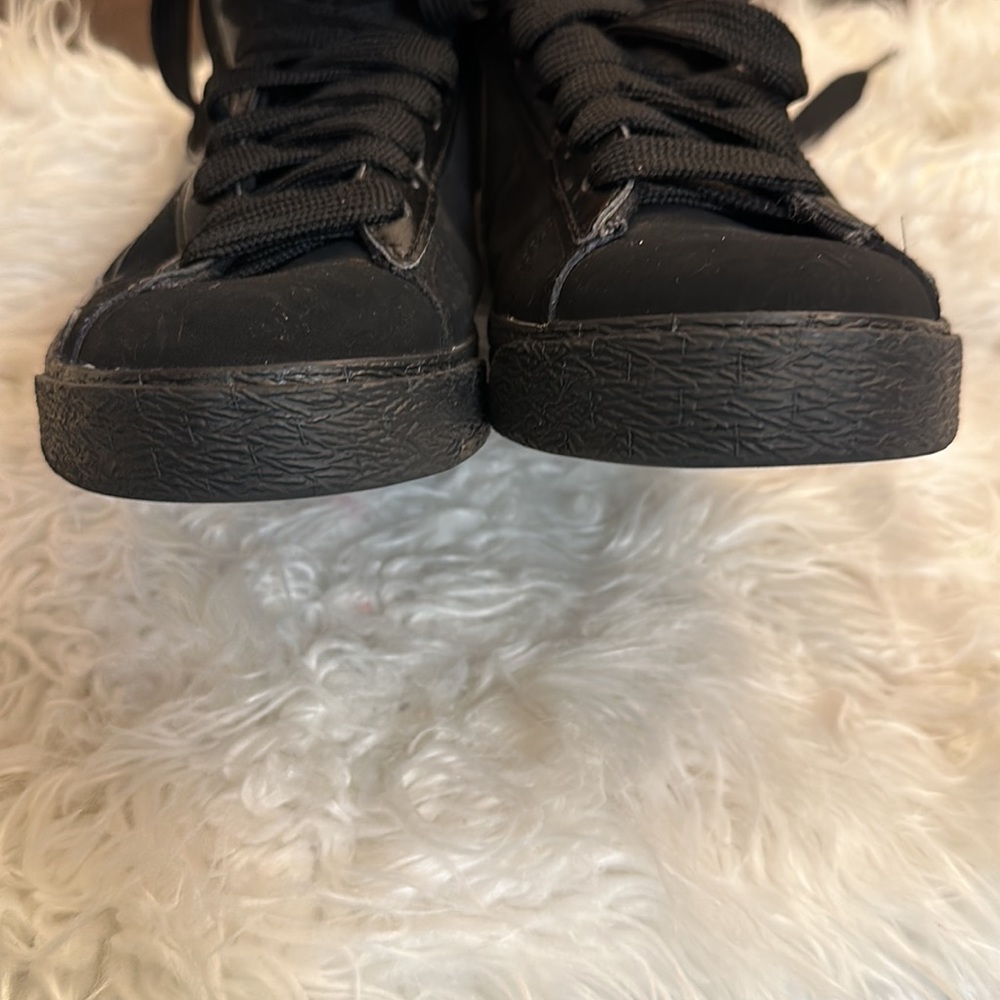 Nike Womens Blazer High Suede Black 317808-003 Size 8.5 - Picture 12 of 12
